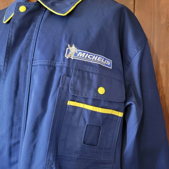 Big & Tall Men Work Top Utility Jacket 5L Approx. US 4XL Heavy Michelin Mr. Bib - Picture 8 of 12